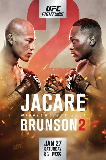 UFC on Fox 27: Jacaré vs. Brunson 2 Poster