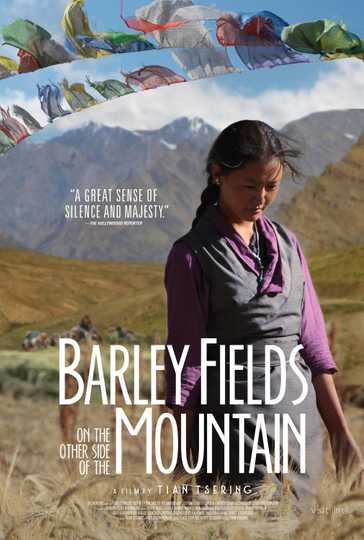 Barley Fields on the Other Side of the Mountain Poster