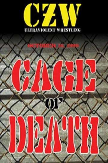 CZW Cage of Death II  After Dark Poster