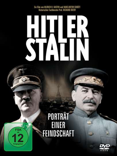 Hitler  Stalin Portrait of Hostility Poster