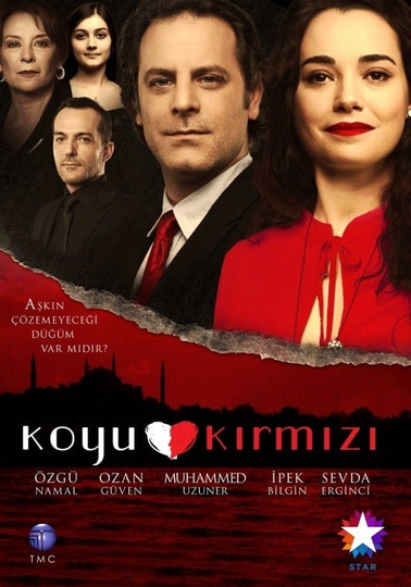 Koyu Kırmızı Poster