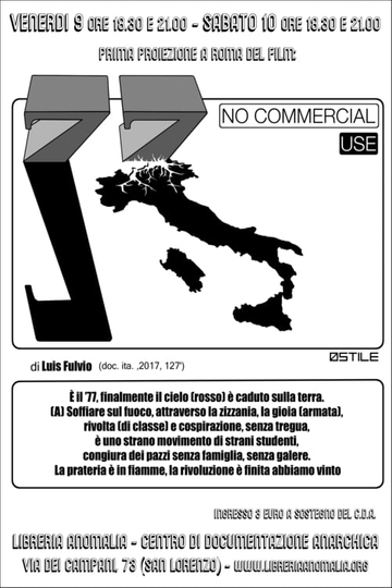 77 No Commercial Use Poster