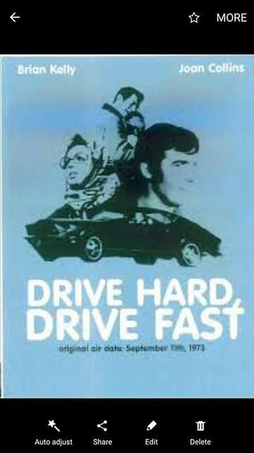 Drive Hard Drive Fast Poster