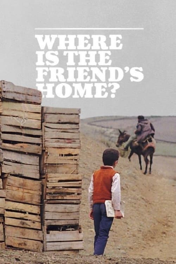 Where Is The Friend's House? Poster