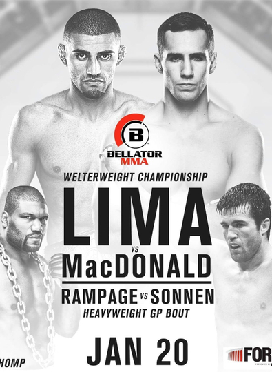 Bellator 192: Rampage vs. Sonnen Poster