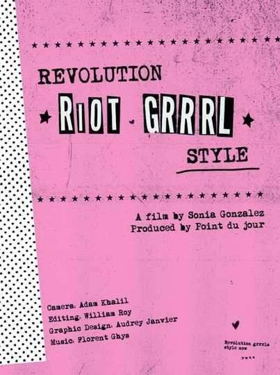 Revolution, Riot Grrrl Style Poster