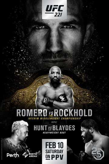 UFC 221: Romero vs. Rockhold Poster