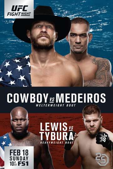 UFC Fight Night 126: Cowboy vs. Medeiros Poster