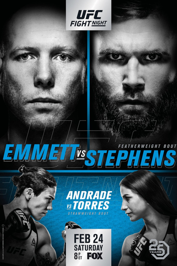 UFC on Fox 28: Emmett vs. Stephens Poster