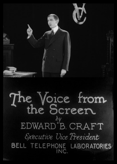 The Voice from the Screen Poster