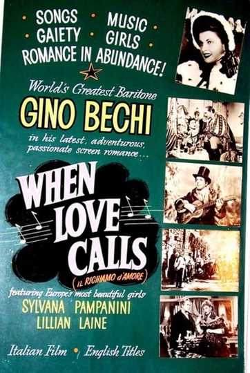 When Love Calls Poster