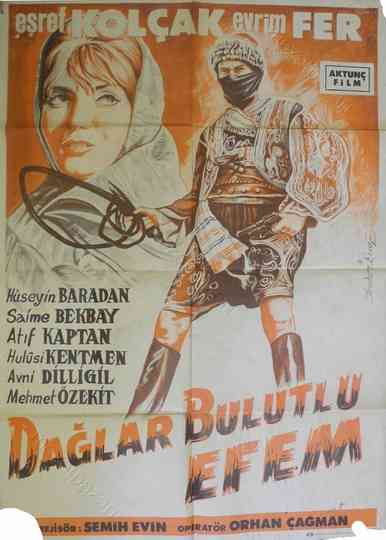 Dağlar Bulutlu Efem Poster