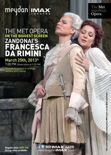 The Metropolitan Opera Francesca da Rimini Poster