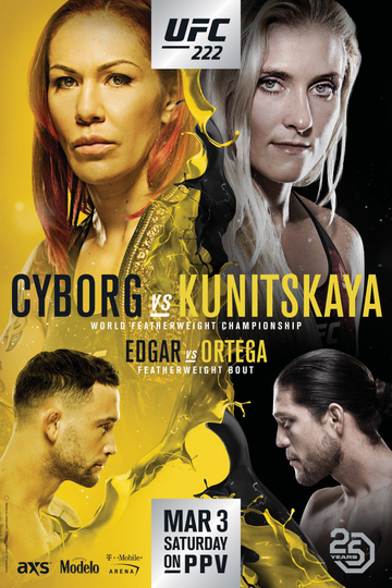 UFC 222: Cyborg vs. Kunitskaya Poster