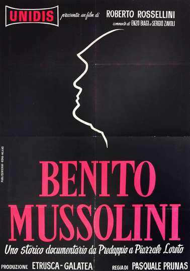 Benito Mussolini Poster