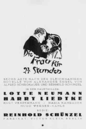 Die Frau für 24 Stunden Poster