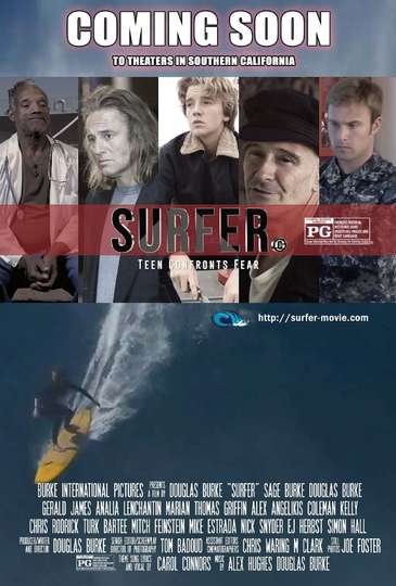 Surfer Teen Confronts Fear Poster