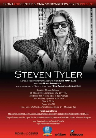 Steven Tyler  Front And Center