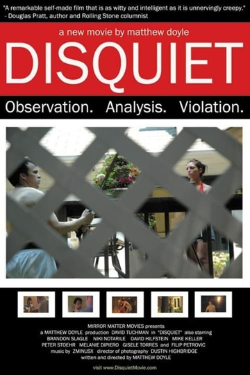 Disquiet Poster