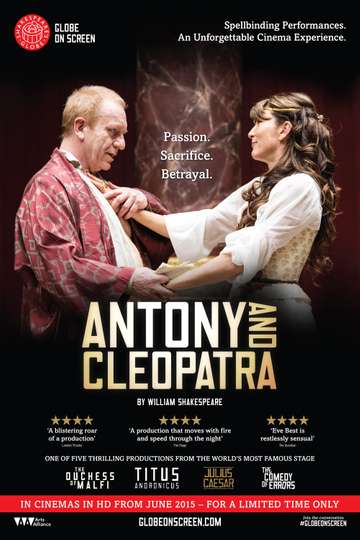 Antony and Cleopatra  Live at Shakespeares Globe Poster