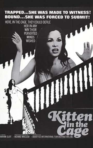 Kitten in a Cage Poster