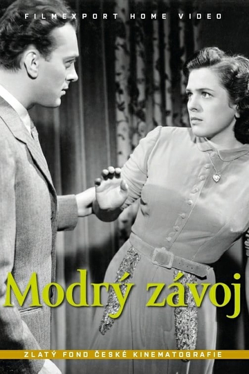 Modrý závoj Poster