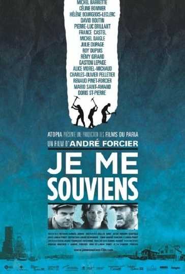 Je me souviens Poster