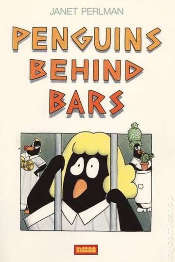 Penguins Behind Bars Poster