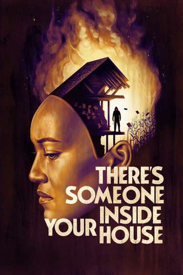 at the gate of the ghost phim There's Someone Inside Your House poster