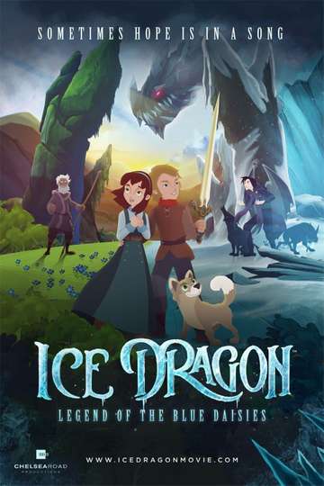 Ice Dragon Legend of the Blue Daisies Poster