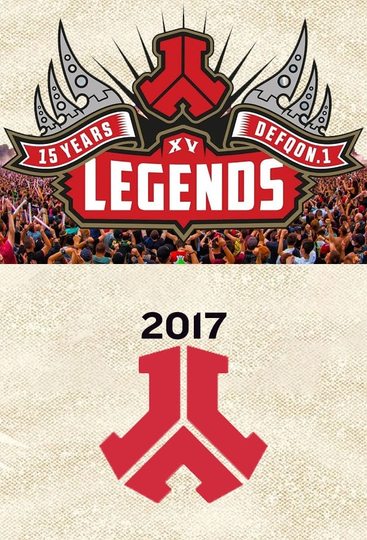 DefQon1 Weekend Festival Legends 15 Years of Hardstyle Poster