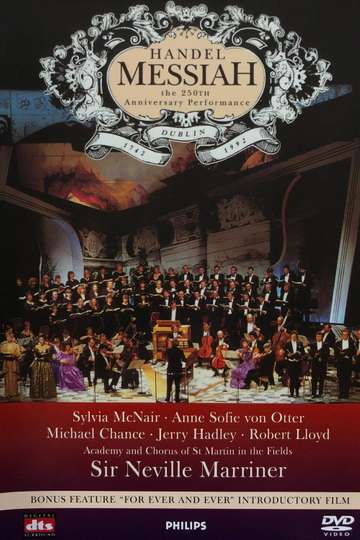 Handel Messiah the 250th Anniversary Performance Poster