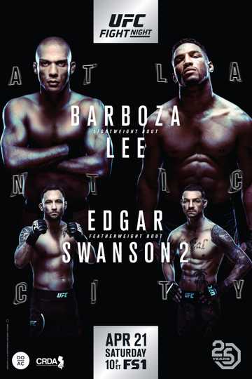 UFC Fight Night 128: Barboza vs. Lee Poster