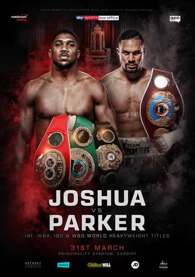 Anthony Joshua vs Joseph Parker Poster