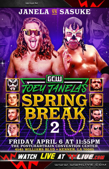 GCW Joey Janelas Spring Break 2