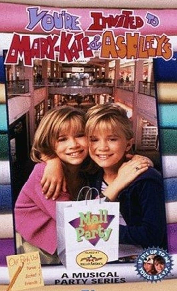 You're Invited to Mary-Kate and Ashley's Mall Party Poster