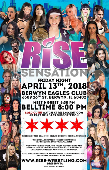 RISE 7 Sensation Poster