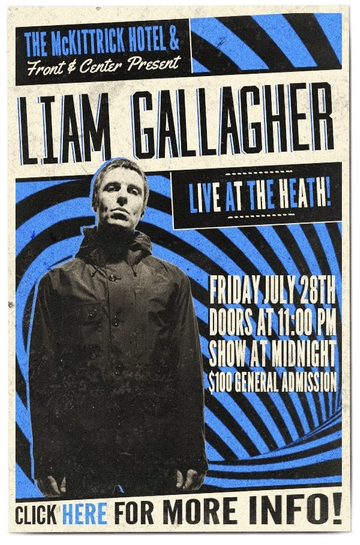 Liam Gallagher  McKittrick Hotel