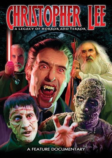 Christopher Lee A Legacy of Horror and Terror Poster