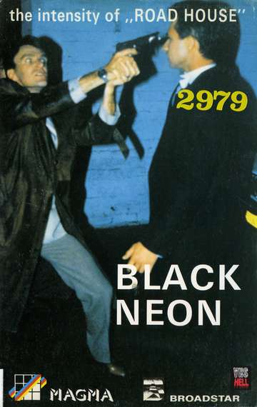 Black Neon Poster