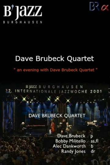 Dave Brubeck QuartetLive At 32nd Internationale Jazzwoche Burghausen Poster
