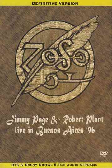 Jimmy Page  Robert Plant  Live In Buenos Aires 96 Poster
