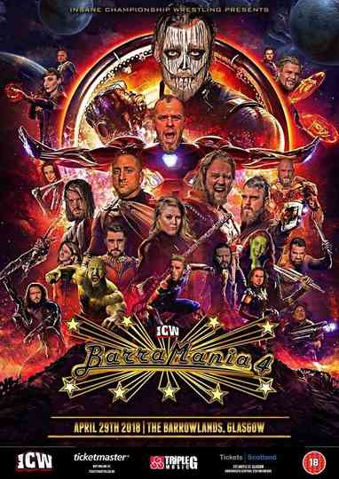 ICW BarraMania 4 Poster