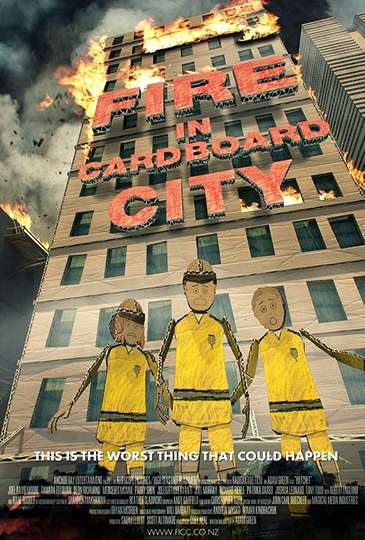 Fire in Cardboard City Poster