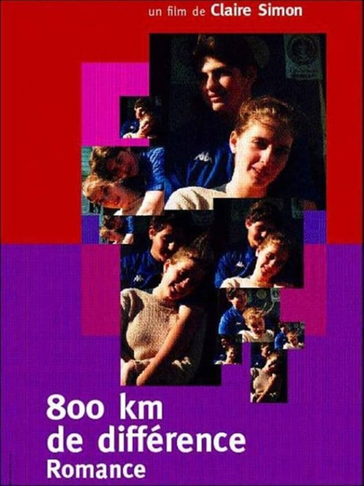 800 Km De Différence  Romance Poster