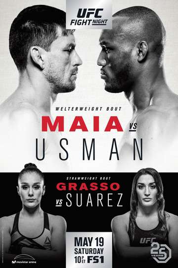 UFC Fight Night 129: Maia vs. Usman Poster