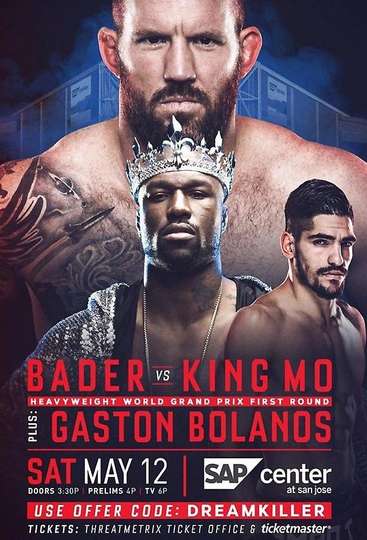 Bellator 199 Bader vs King Mo Poster