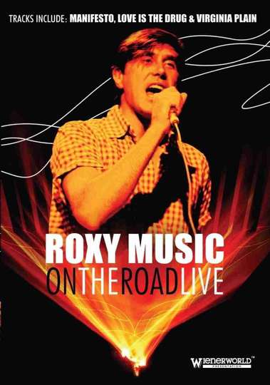 Roxy Music On The Road Live Poster