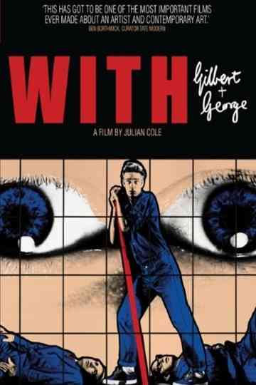 With Gilbert & George poster