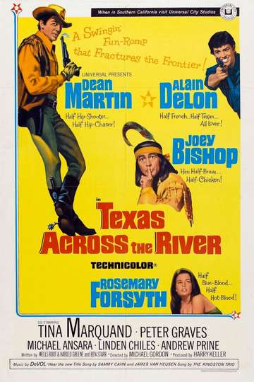 Texas Across the River Poster